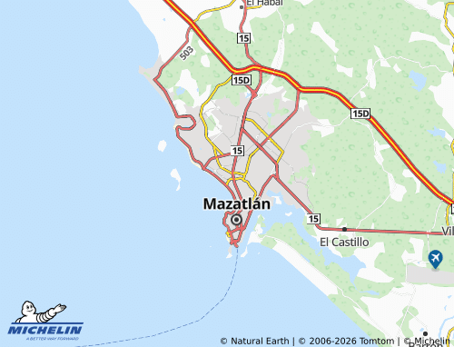 MICHELIN Casa Blanca map - ViaMichelin
