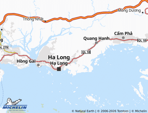 Mapa MICHELIN Hà Phong - ViaMichelin