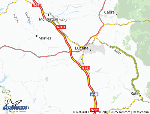 MICHELIN Huerta del Marqués de Montemorana map - ViaMichelin
