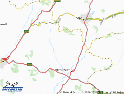 MICHELIN Membury map - ViaMichelin