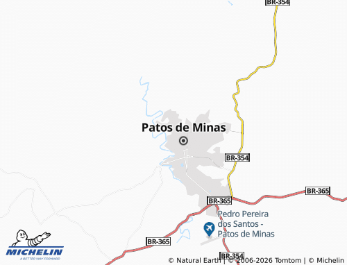 Mappa MICHELIN Padre Eustáquio - ViaMichelin