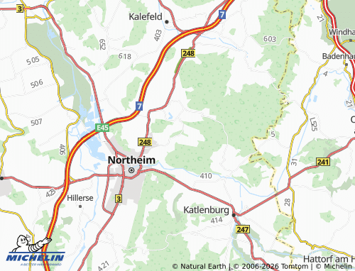 MICHELIN Brunstein map - ViaMichelin