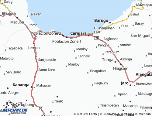 MICHELIN Caghalo map - ViaMichelin