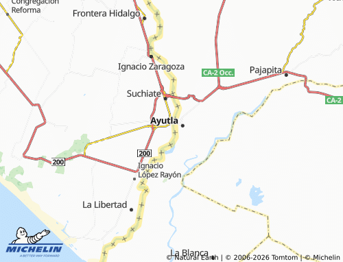 MICHELIN San Antonio map - ViaMichelin