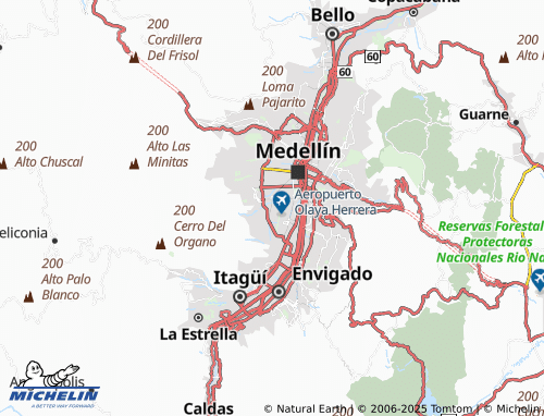 MICHELIN-Landkarte San Bernardo - ViaMichelin