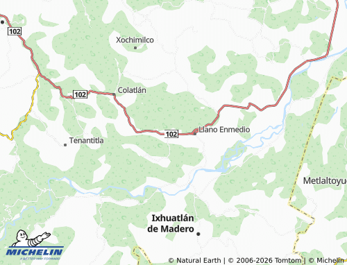 Mappa MICHELIN Cacahuatengo - ViaMichelin
