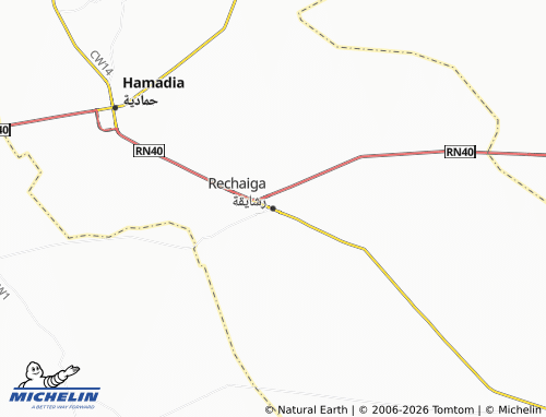 Mapa MICHELIN Rashayqah - ViaMichelin