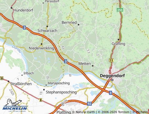 Carte MICHELIN Wolfstein - ViaMichelin