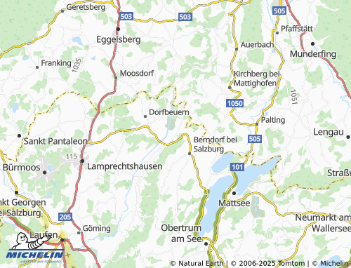 MICHELIN-Landkarte Reinharting - ViaMichelin