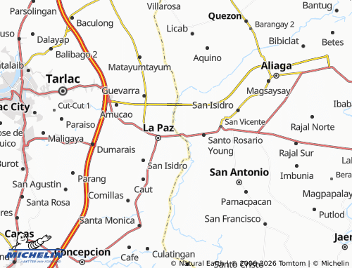 MICHELIN San Roque map - ViaMichelin