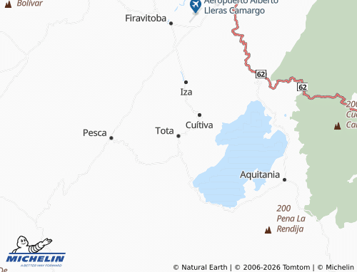 Carte MICHELIN Tota - ViaMichelin