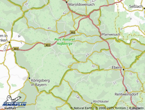 Kaart MICHELIN Bischwind - ViaMichelin