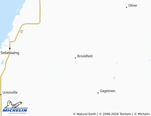 Mappa MICHELIN Brookfield - ViaMichelin