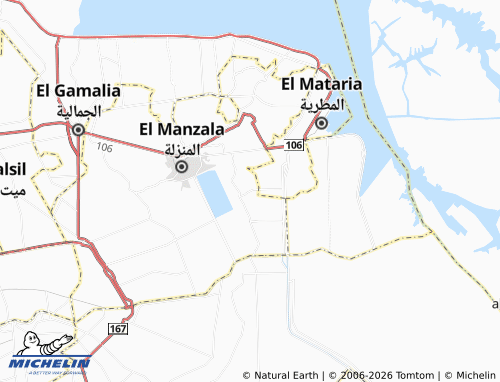 Mapa MICHELIN al-Daqanuwah - ViaMichelin