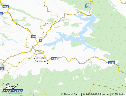 MICHELIN Malomir map - ViaMichelin