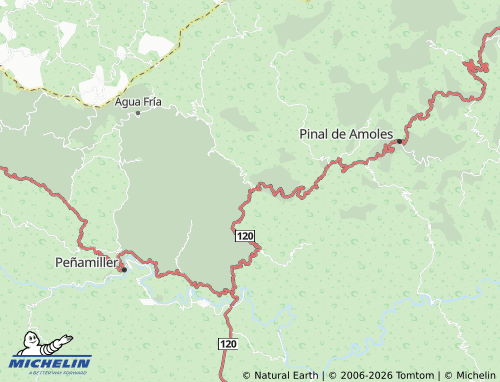 Mappa MICHELIN El Crucero - ViaMichelin