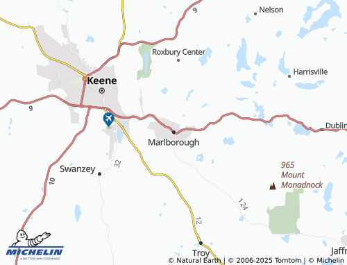 MICHELIN Marlborough map - ViaMichelin
