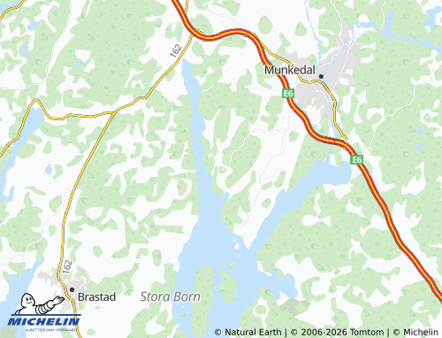 MICHELIN-Landkarte Fjällberg - ViaMichelin