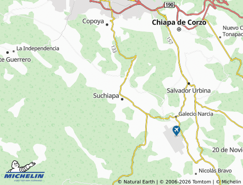 Mapa MICHELIN San Jacinto - ViaMichelin