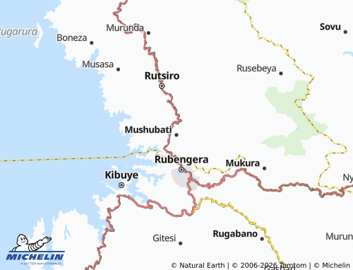 Kaart MICHELIN Mushubati - ViaMichelin