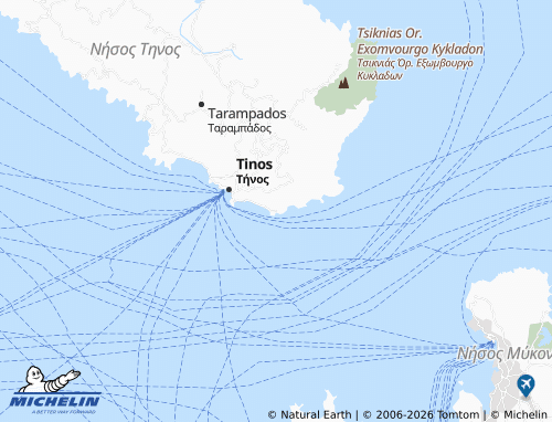 Carte MICHELIN Agios Fokas - ViaMichelin