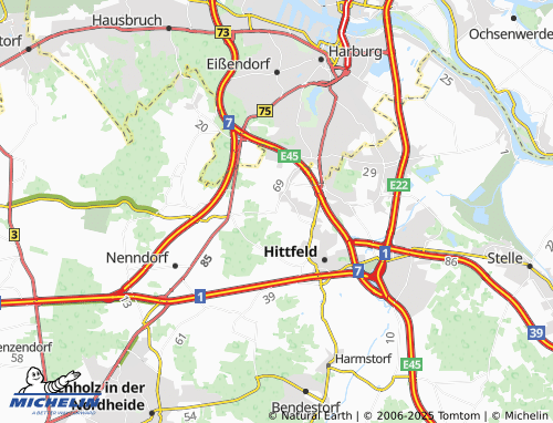 Mapa MICHELIN Metzendorf - ViaMichelin