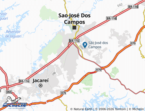 Mapa MICHELIN Bosque dos Eucaliptos - ViaMichelin