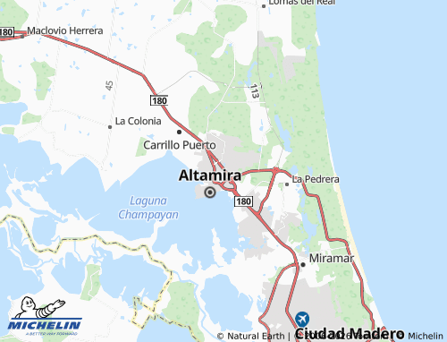 Carte MICHELIN Alameda - ViaMichelin