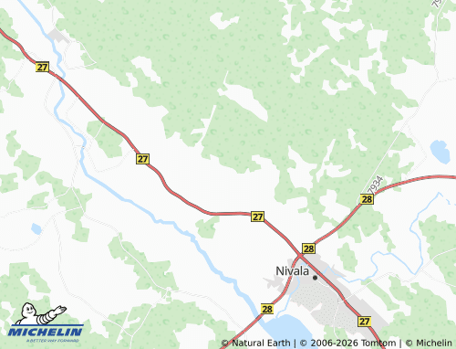 MICHELIN-Landkarte Mehtäperä - ViaMichelin