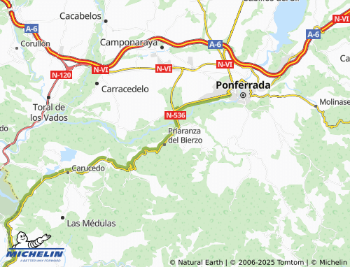 MICHELIN Villalibre de la Jurisdicción map - ViaMichelin