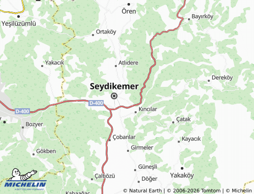 Mappa MICHELIN Gerişburnu - ViaMichelin