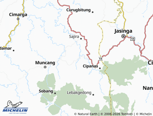 Mappa MICHELIN Sukasari - ViaMichelin