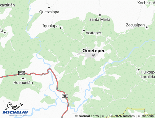 Mapa MICHELIN Cerro Grande - ViaMichelin
