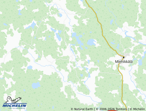 Carte MICHELIN Pitkäkoski - ViaMichelin