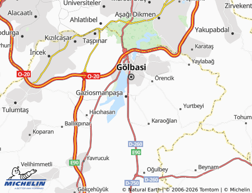 Mappa MICHELIN Gaziosmanpaşa - ViaMichelin
