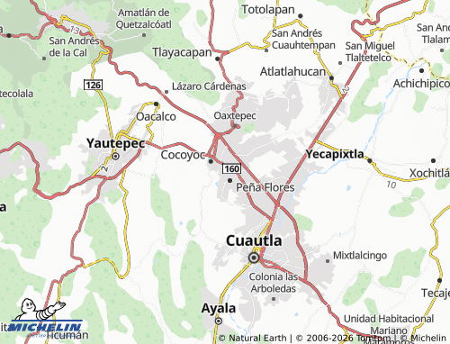 Mapa MICHELIN Narciso Mendoza - ViaMichelin