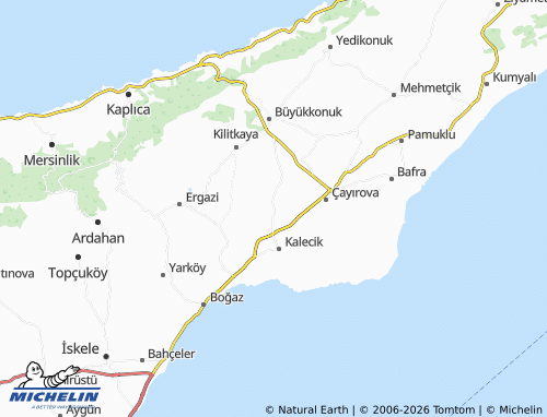 Carte MICHELIN Tuzluca - ViaMichelin