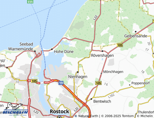 Mapa MICHELIN Stuthof - ViaMichelin