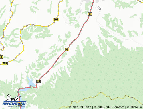 Mapa MICHELIN Vitanovac - ViaMichelin