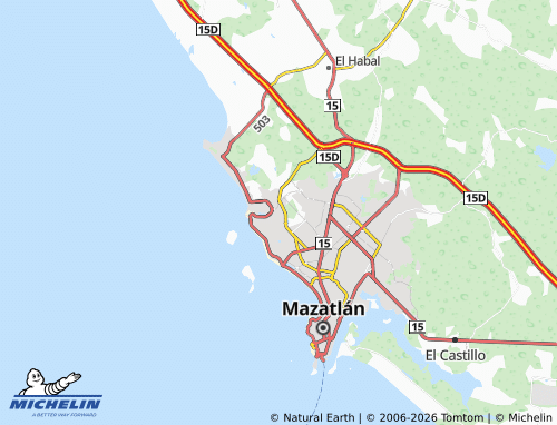 MICHELIN Club Real map - ViaMichelin