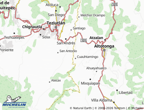 Mapa MICHELIN Tomaquilapa - ViaMichelin