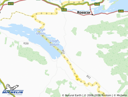 MICHELIN Garrison map - ViaMichelin