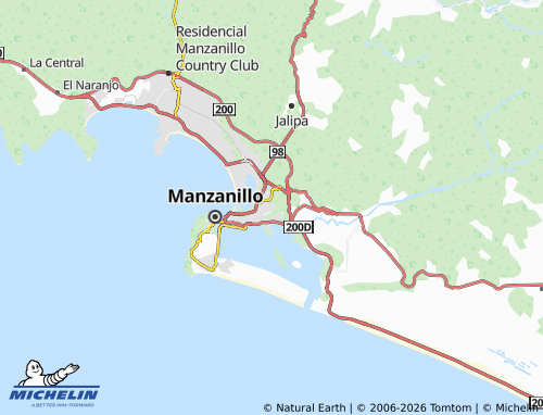 Mappa MICHELIN Benito Juárez - ViaMichelin