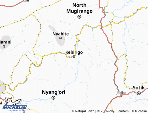 Mappa MICHELIN Kebirigo - ViaMichelin