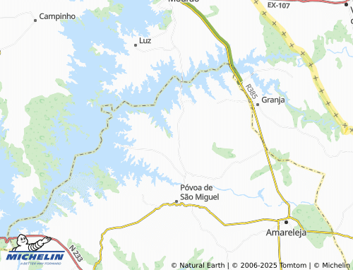 MICHELIN Montes dos Crazonas map - ViaMichelin