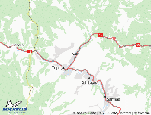 Mappa MICHELIN Vale - ViaMichelin