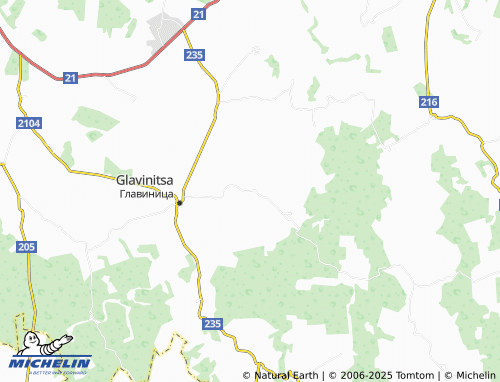 MICHELIN-Landkarte Nozharevo - ViaMichelin