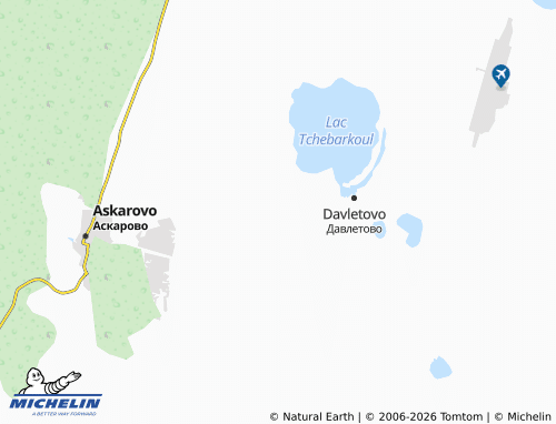 MICHELIN-Landkarte Kusheyevo - ViaMichelin