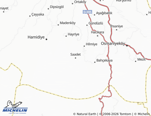 Mappa MICHELIN Saadet - ViaMichelin