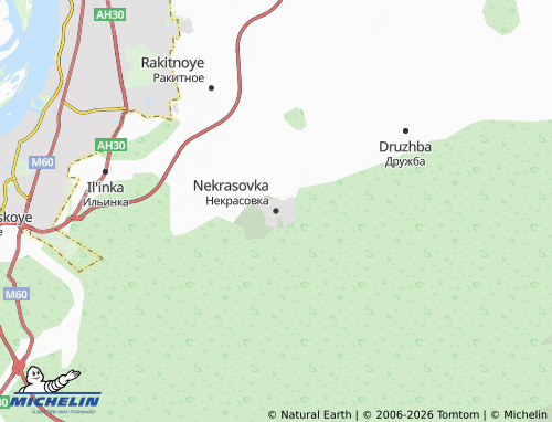 MICHELIN-Landkarte Nekrasovka - ViaMichelin